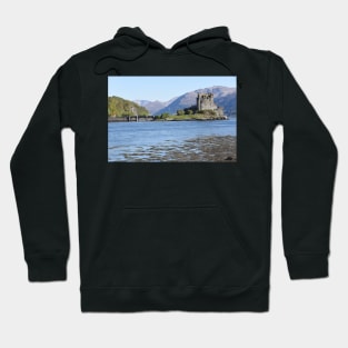 Eilean Donan Castle on a summer afternoon  in the Highlands of Scotland Hoodie